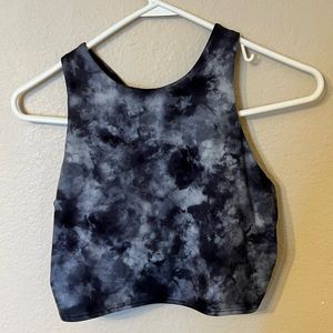 Tie-dye Altheta Cropped Tank Top